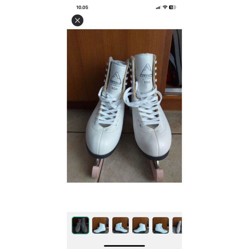 sepatu ice skating glacier by jackson