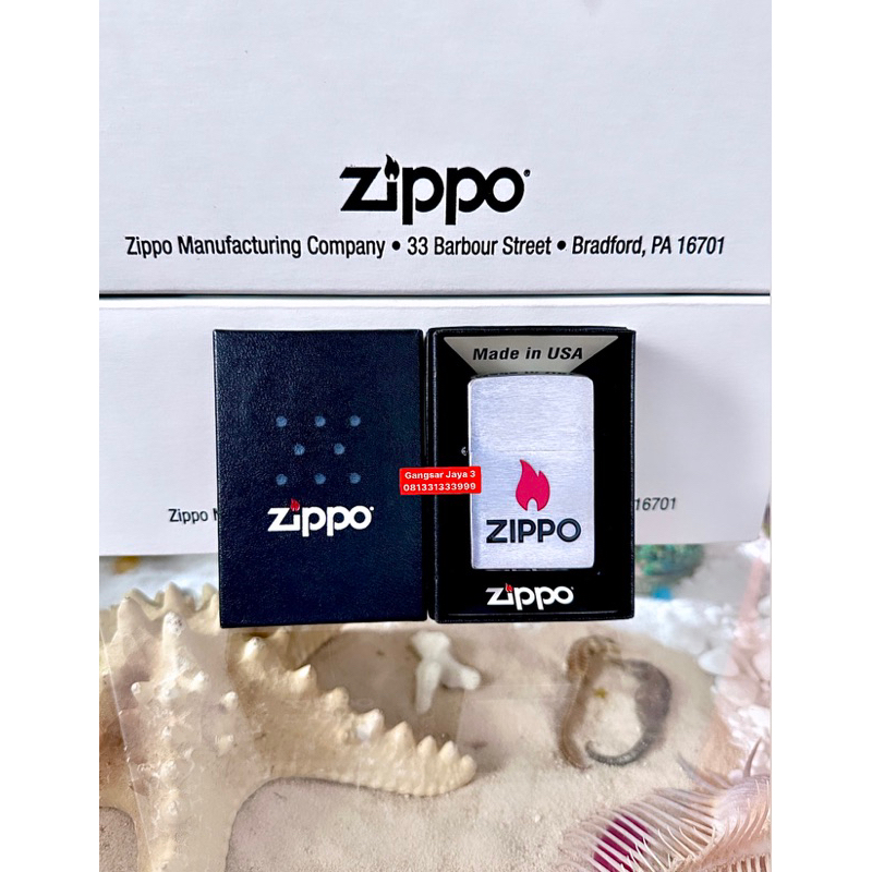 korek zippo original Fire zippo logo