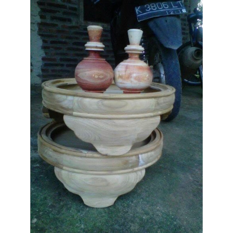 TEBOK LOVEBIRD CINCIN KAYU JATI