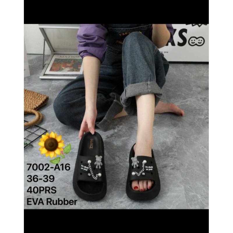 Sandal Fuji Jibbitz Viral - Sandal Fuji import full jelly SANDAL BALANCE WEDGES SANDAL KOREA