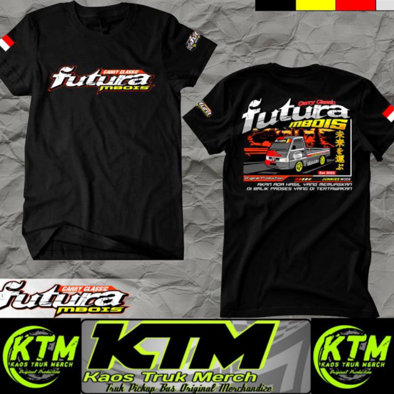 Kaos Pickup Carry / Kaos Pickup Carry Futura / Kaos Pikcup Futura Mbois / Kaos Pickup Mania / Atasan