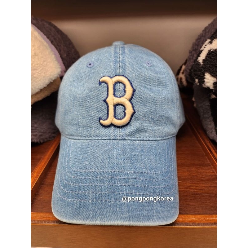 MLB Denim Unstructured Ball Cap 3ACPD013N