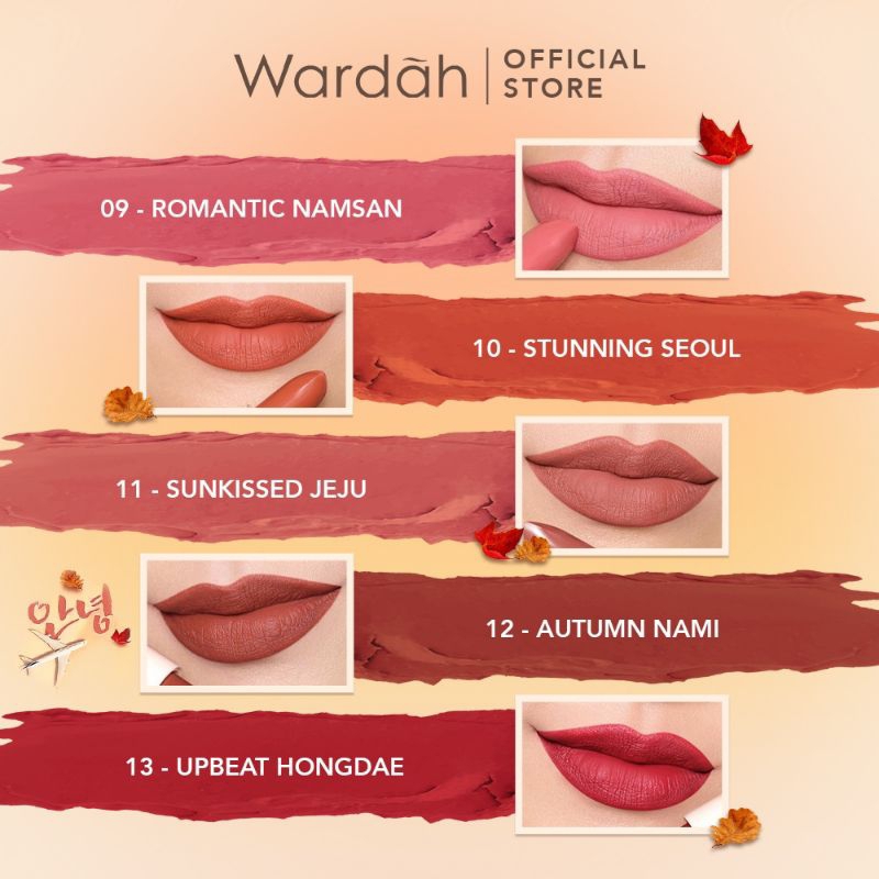 WARDAH Colorfit Ultralight Matte Lipstick