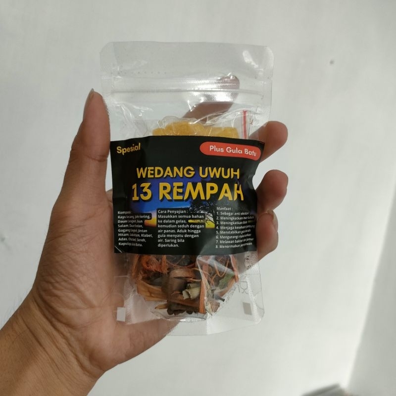 

Wedang Uwuh Jumbo 13 Rempah Plus Gula Batu