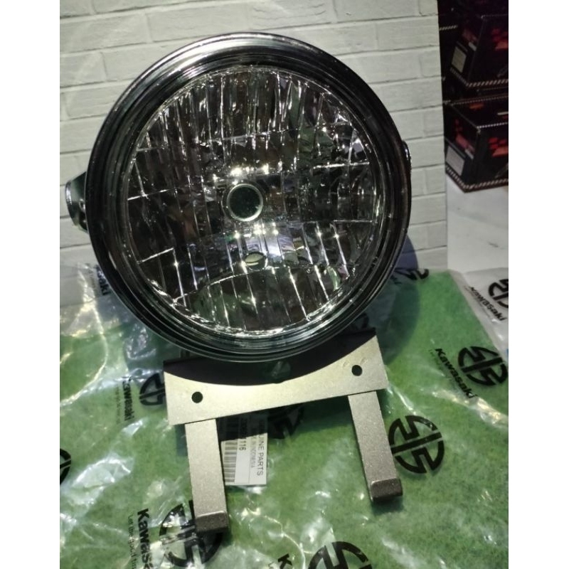 Reflektor Lampu Depan Ninja SS Plus Breket Kualitas Terbaik