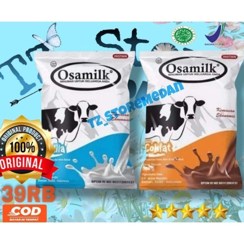 

Susu Osamilk Penambah Berat Badan & Nafsu Makan 500Gram Free Packing Kardus