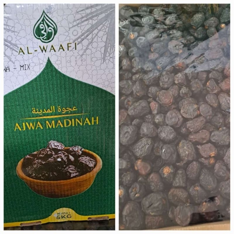 

Kurma Ajwa Madinah Al Waafi 1 kg