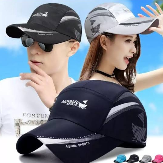 Best seller-Topi Aquatic sport / Topi olah raga Renang / Topi Baseball Aquatik / Topi Sport