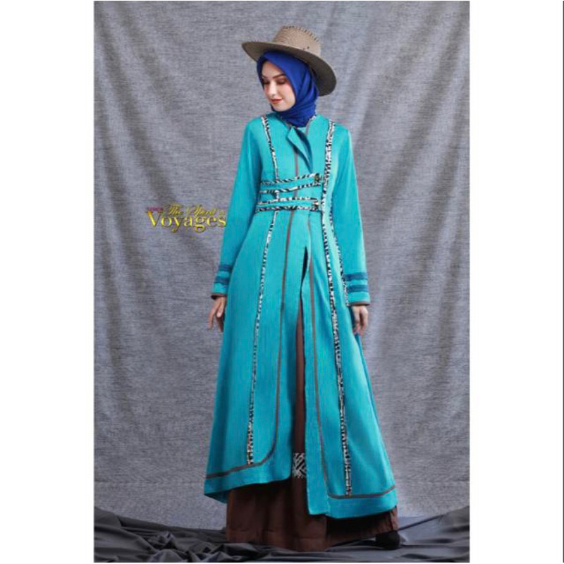 SALE GAMIS LEBARAN / TUNEECA / GAMIS TUNEECA / TUNEECA VOYAGES 10 size XL