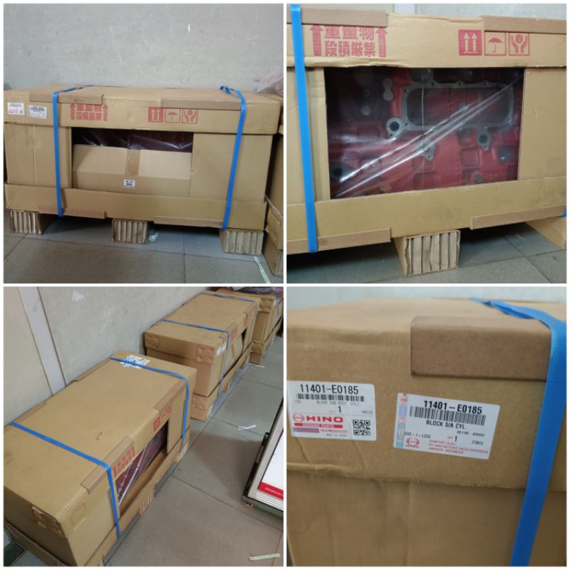 BLOCK ENGINE ASSY JO8C BLOK MESIN HINO HINO 500 /HINO RG 11401-E0185