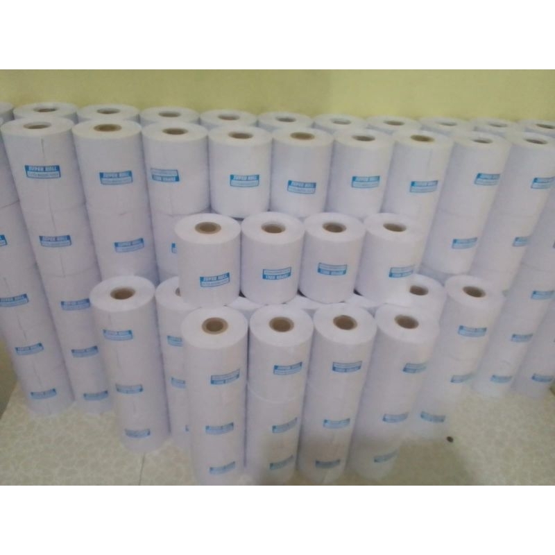 

MilL Kertas kasir HVS 1PLY 75x55MM Paket 10 Roll