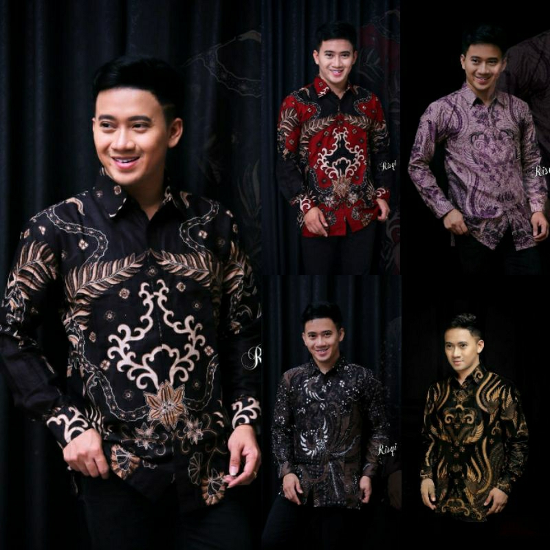 Baju Batik Pria Gus Azmi Syubbanul Muslimin Batik Katun Halus Hadroh Azzahir Hilwa Ala Santri Modern