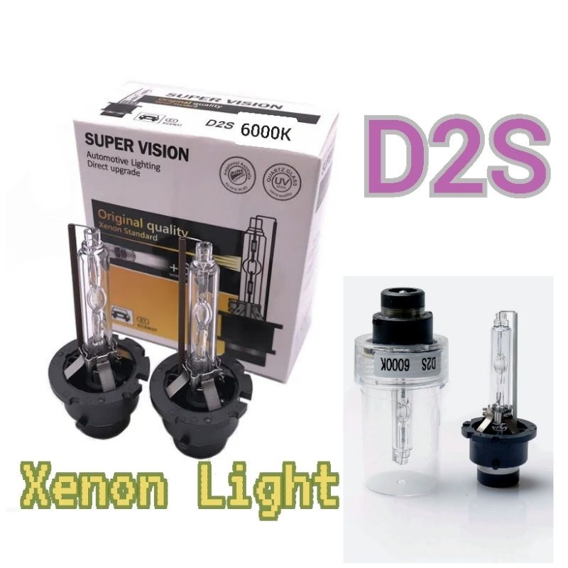 Headlamp Xenon D2S super vision Bohlam Lampu Utama