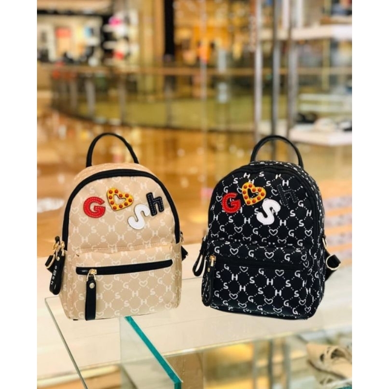 [Bisa COD] Ready Tas Ransel Gosh Multifungsi Original New art 970 Black Brown