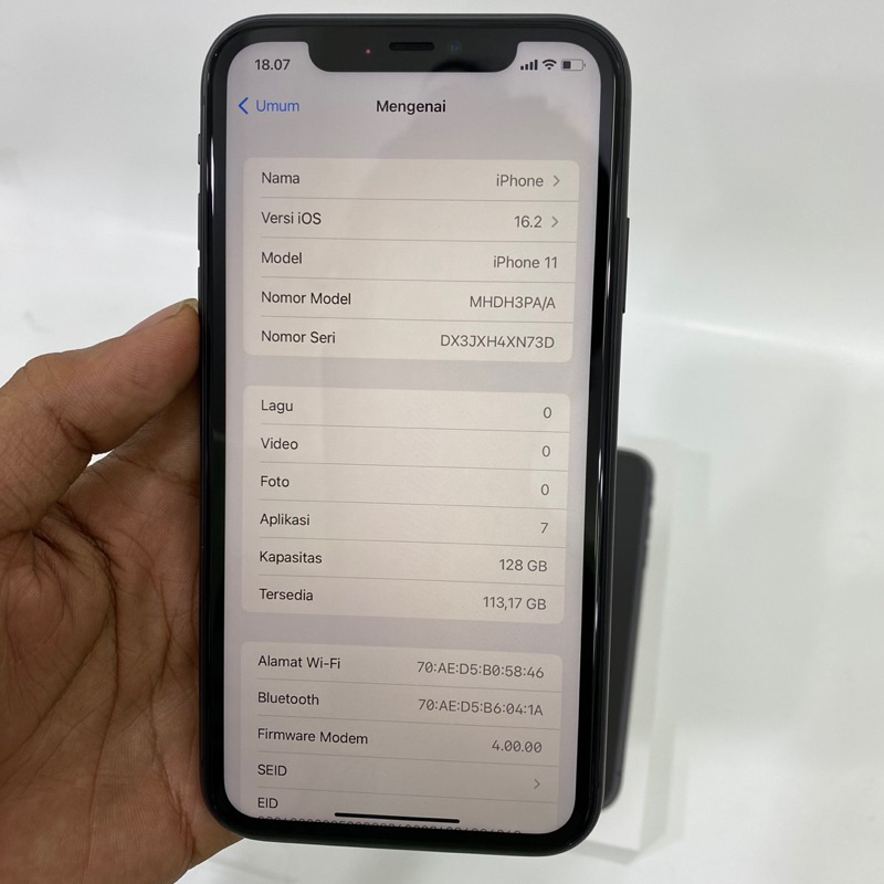 iPhone 11 128gb resmi ibox like new