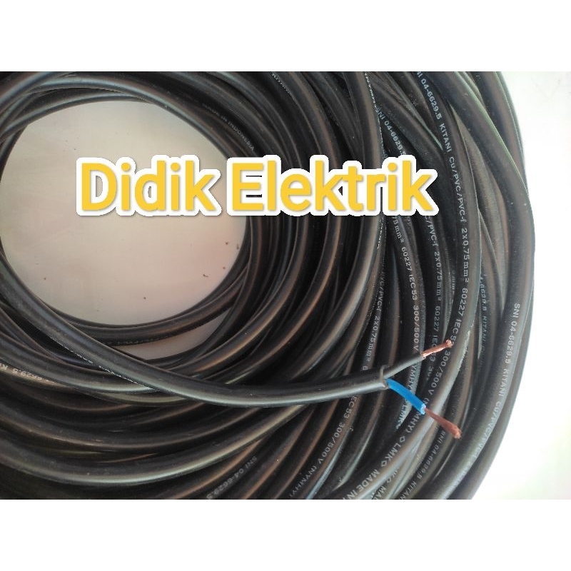 kabel serabut KITANI 2x0.75