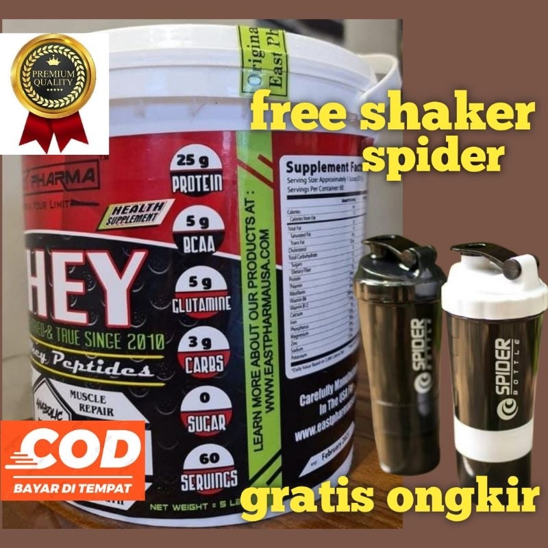 East Pharma Whey Protein Concentrate 5Lbs