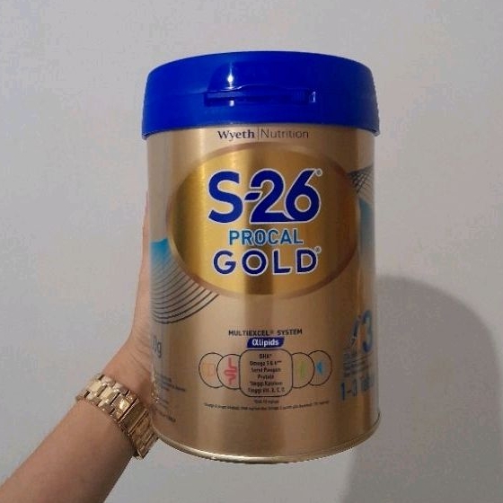 Susu S-26 PROCAL GOLD tahap 3 susu bayi 1-3 tahun 900gr.