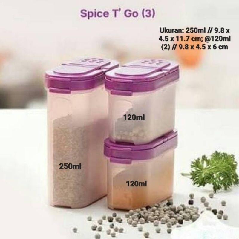 Spice To Go Tupperware