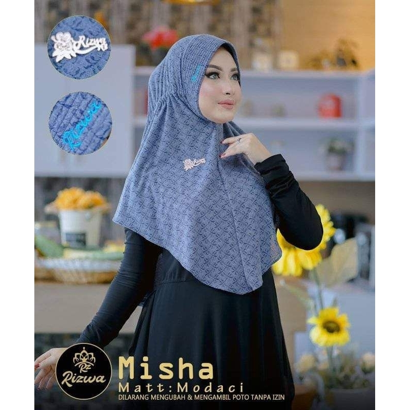 Hijab Misha Original By Rizwa