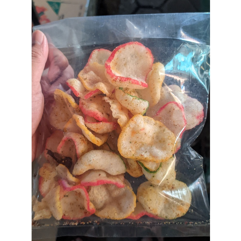 

[50 gr] Kerupuk seblak pedas jeruk purut