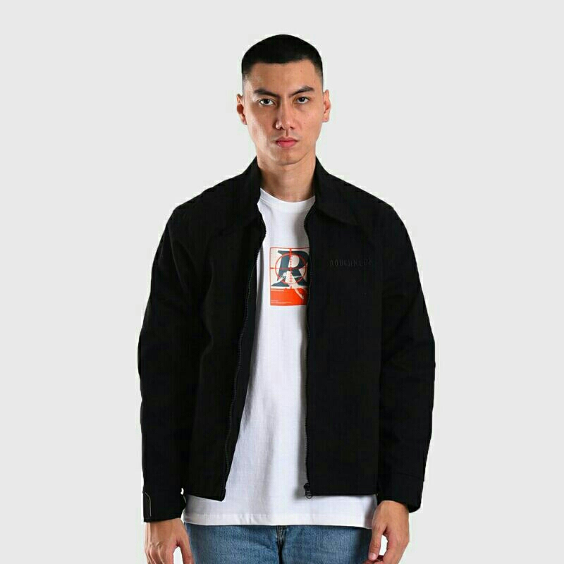 Roughneck Black Parish Work Jacket