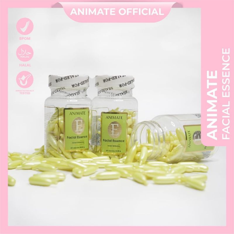 SERUM ANIMATE FACIAL ESSENSE CAPSULE WAJAH INSTANT
