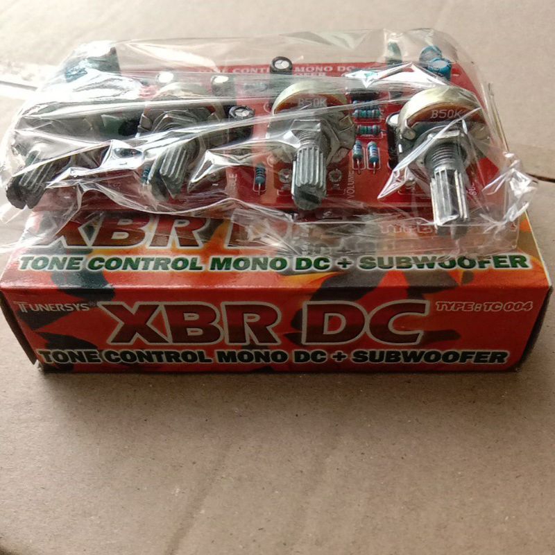 Kit tone control plus subwoofer DC tunersys