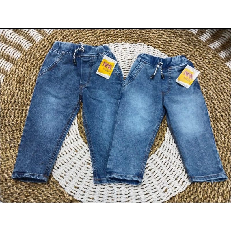 celana panjang jeans anak sobek distro bahan tebal 2-10 tahun