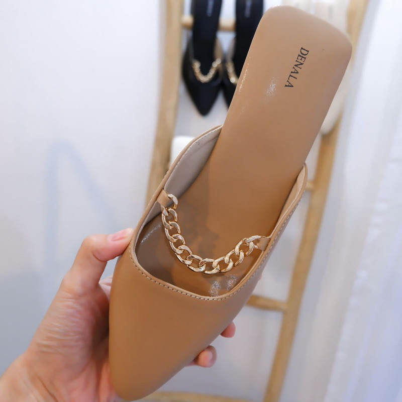Melba Chain Heels 5cm By.Denala Heels