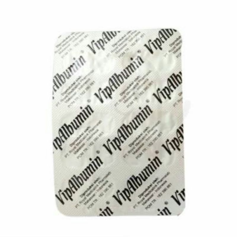 vipalbumin vip albumin 10 kapsul 10's extrak ikan gabus kutuk / strip