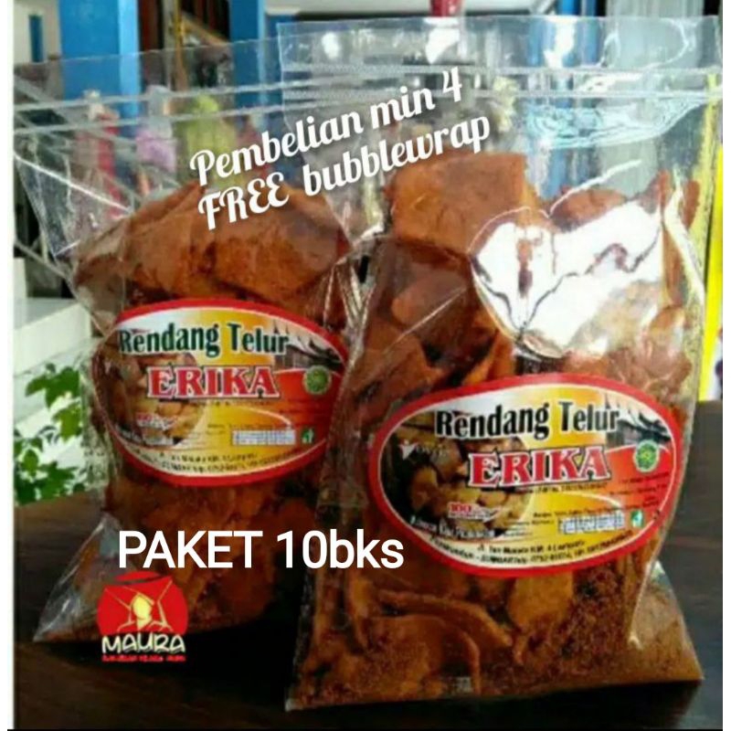 

RENDANG TELUR ERIKA PAKET 10bks