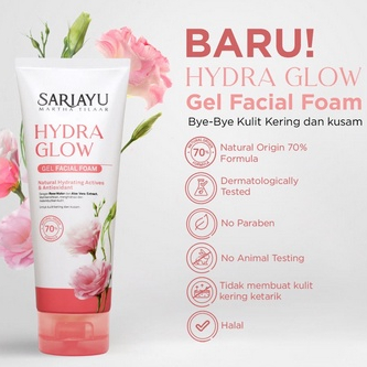 SARIAYU HYDRAGLOW Gel Facial Foam