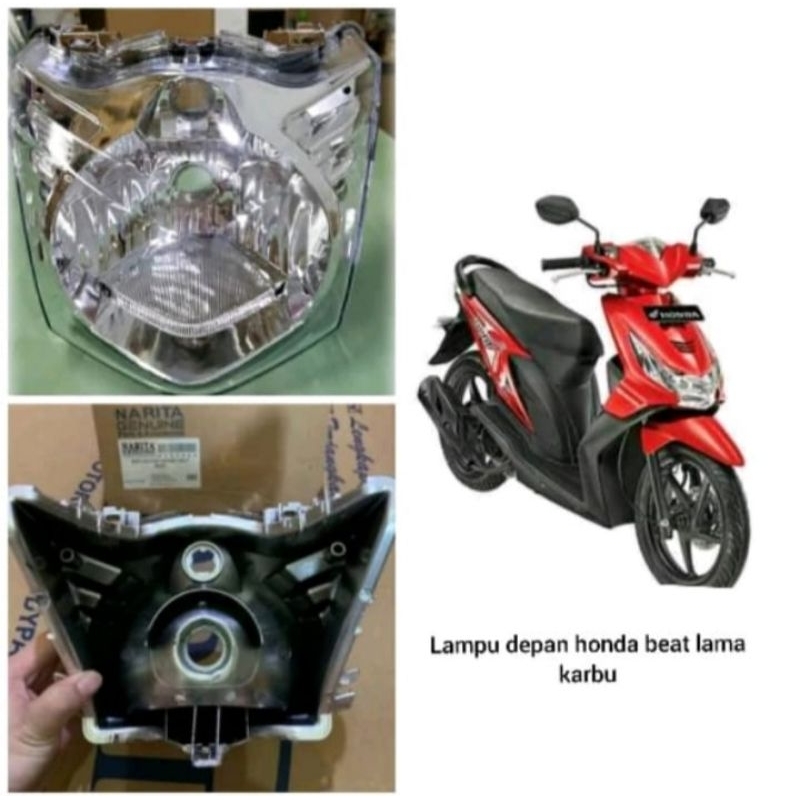 Reflektor Lampu Depan Honda Beat Lama Karbu Kualitas Terbaik