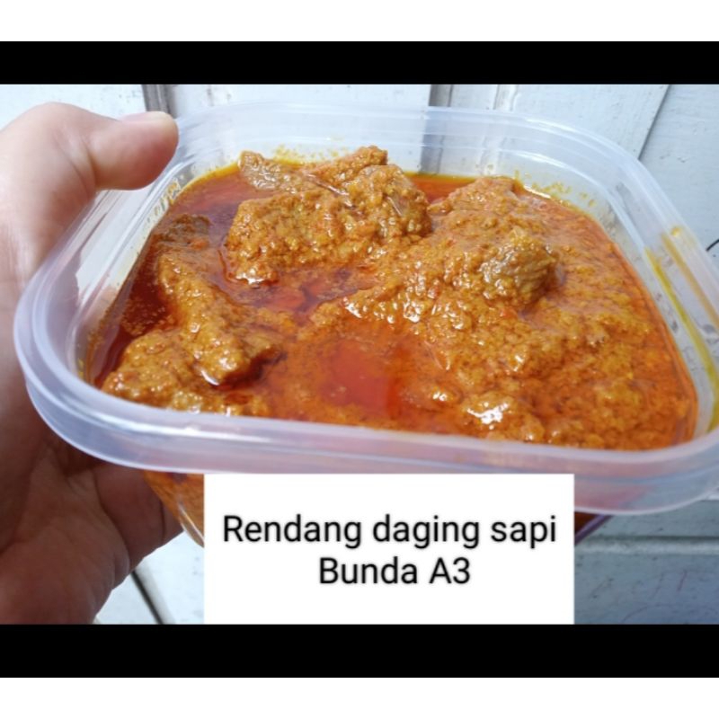 

Rendang daging sapi 100% Halal