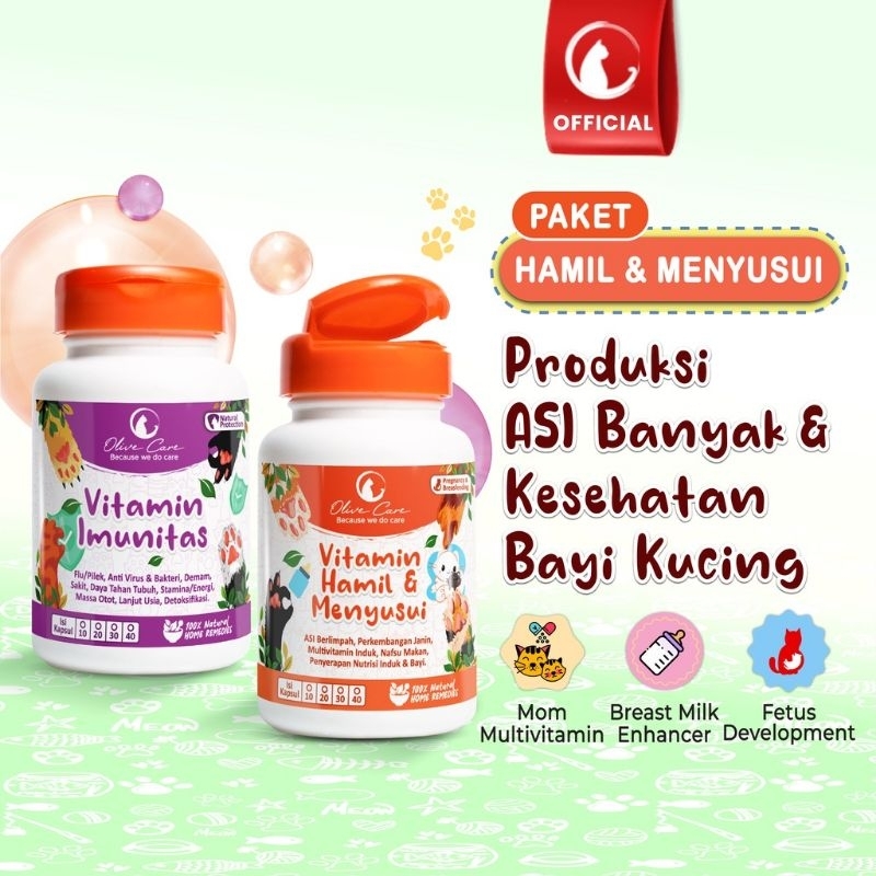 OLIVE CARE PAKET VITAMIN HAMIL &amp; MENYUSUI