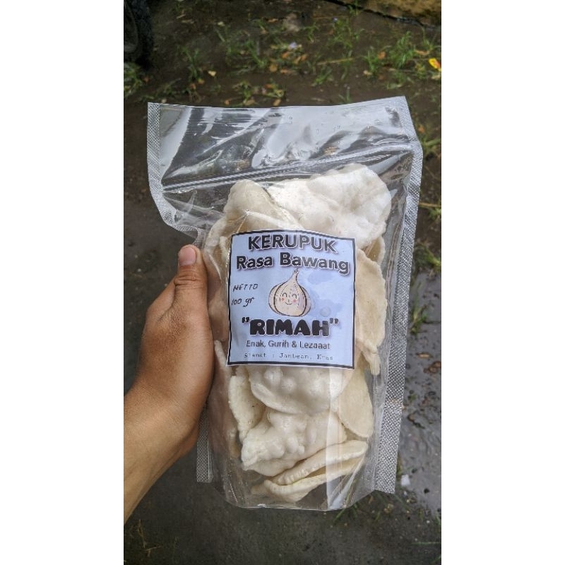 KRUPUK GORENG PASIR RASA BAWANG