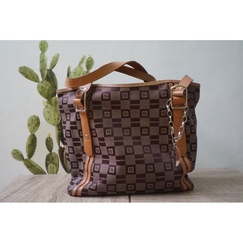 (PRELOVED) Shoulder Bag | Sisley | Coklat