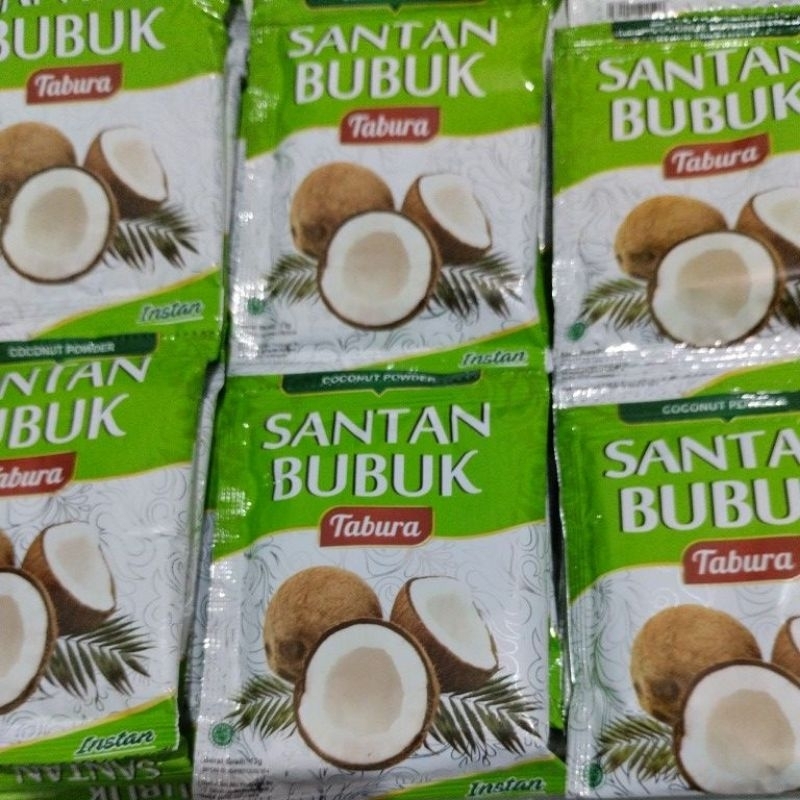 Santan bubuk coconut cream powder kelapa Instan 13 gram Tabura