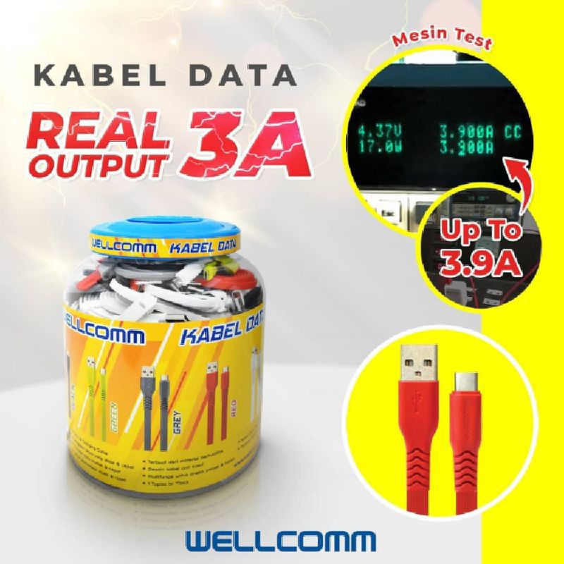 KABEL DATA CABLE 3A FAST CARGING PENGISIAN DAYA CEPAT MICRO USB TANAYAACC