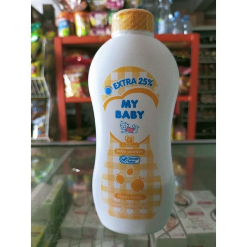 bedak my baby / my baby powder 100gr + 25gr (varian random)