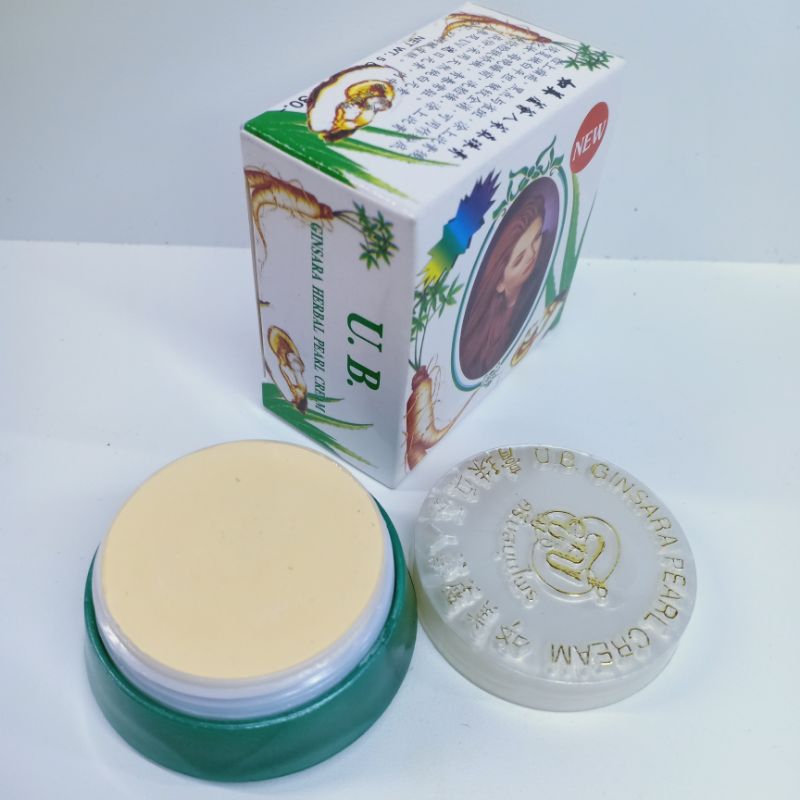 Cream UB Gingseng Whitening UB Ginsara Pearl Cream