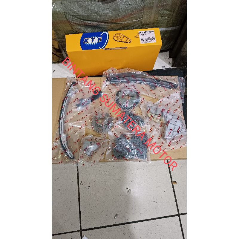 TIMING CHAIN SET XTRAIL T30 OLD ORIGINAL PARTEX