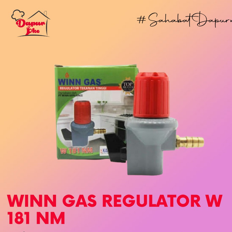 Winn Gas Regulator W 181 NM (Tekanan Tinggi)