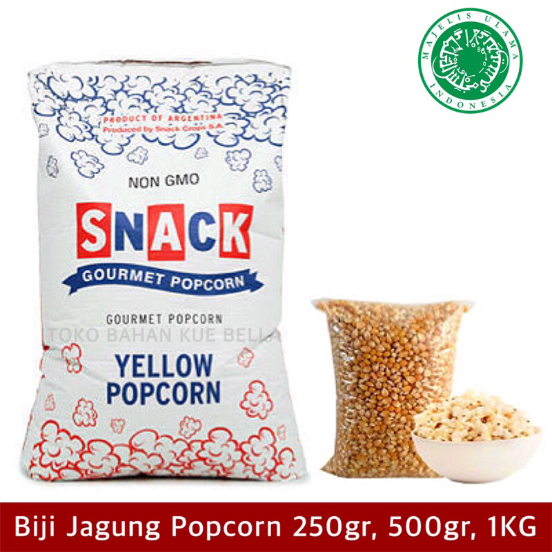 

JAGUNG POPCORN Premium 250gr, 500gr (REPACK) Biji Jagung Mentah Kiloan