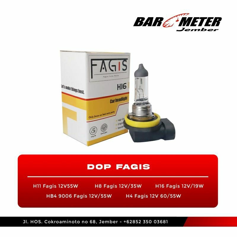 Dop H4/H8/H11/H16/9005/9006