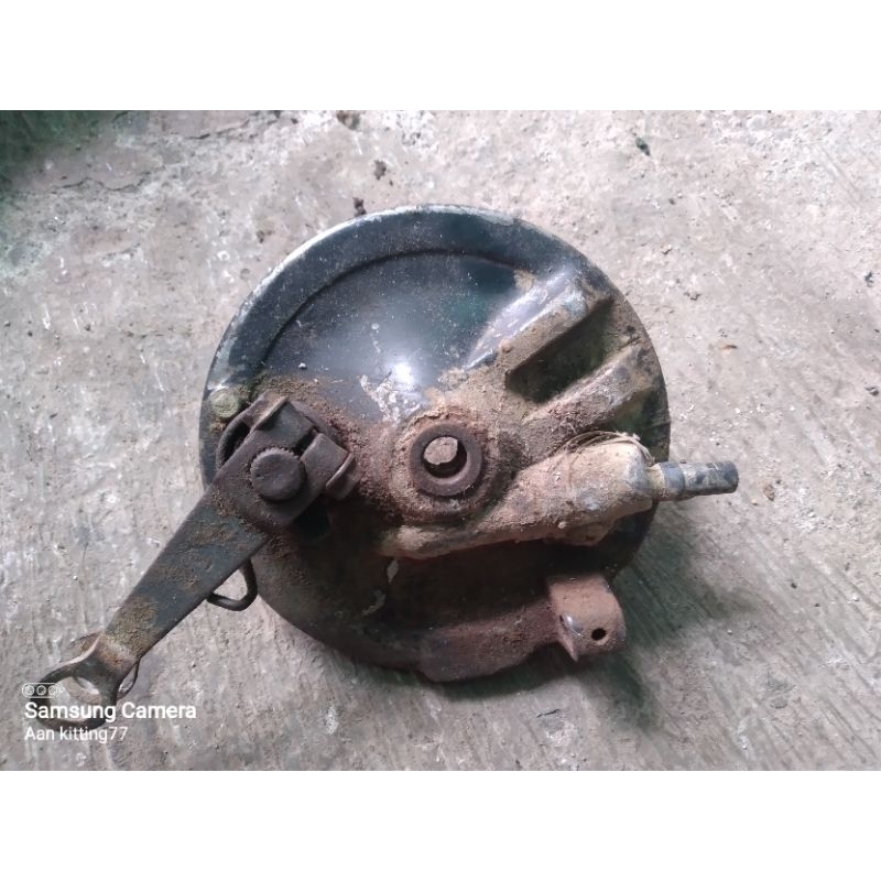 Tutup panel tromol depan honda grand gn5 ori original copotan motor second bekas