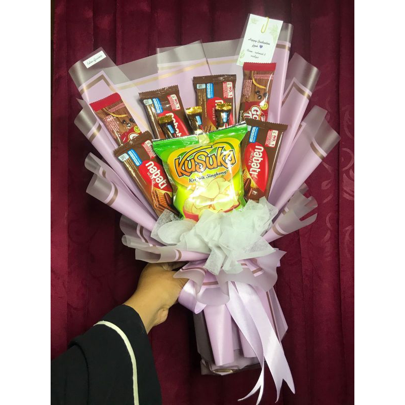 

Buket Snack Buket wisuda / Bucket ultah / Bucket murah