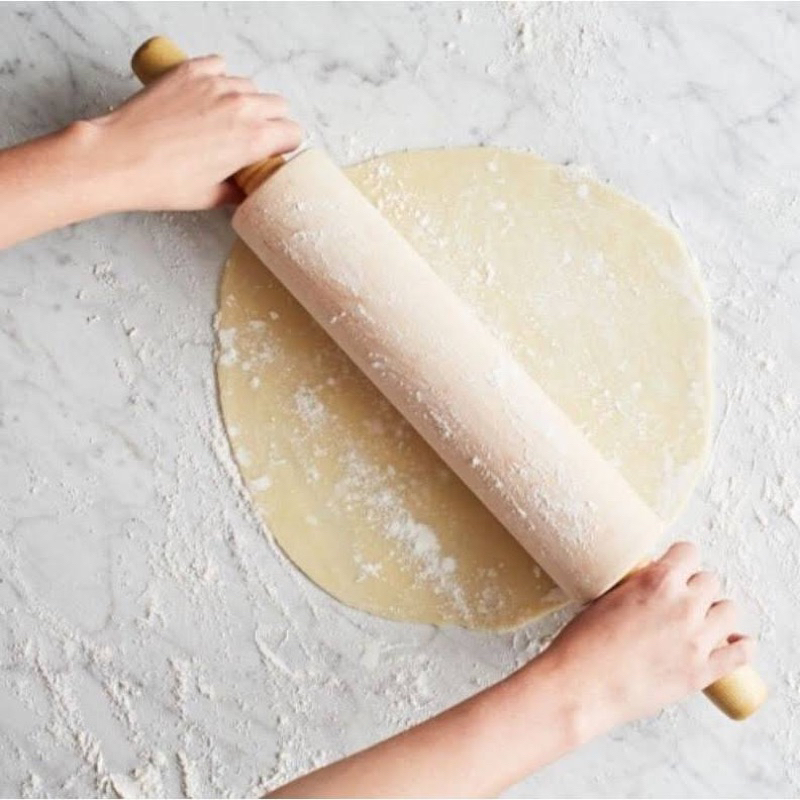 Rolling pin kayu / penggiling adonan / pempipih adonan roti