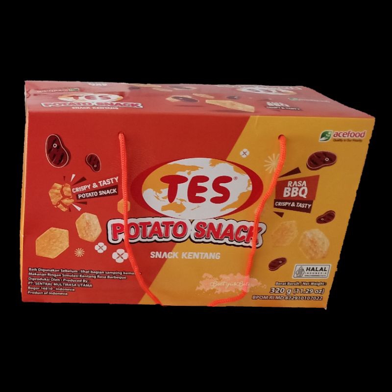 Tes Potato Snack 320gr BBQ GIFT PACKAGING